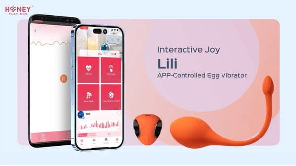 Interactive Joy Honey Lili App Controlled Vibrator