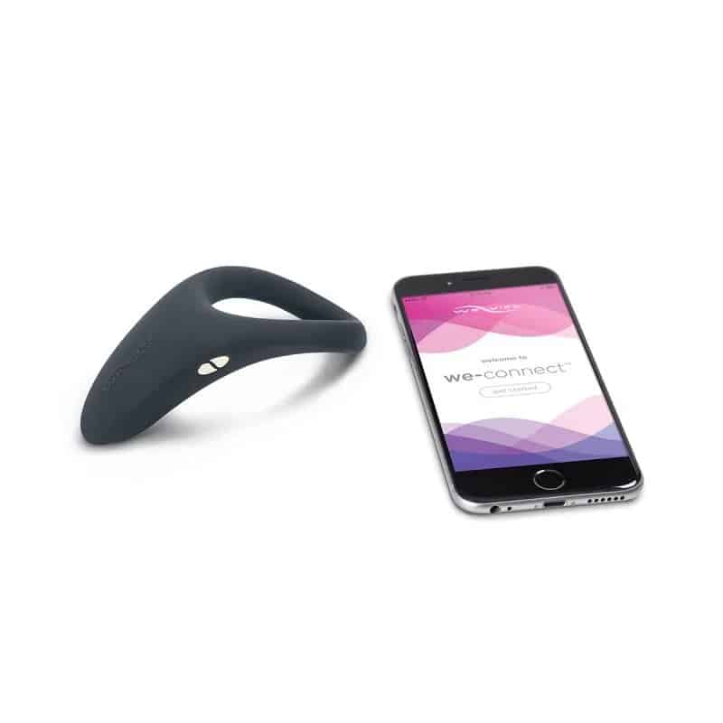 Long Distance Pleasure with the We Vibe Verge App Controlled Vibrating Cock Ring for Men